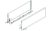 BLUM 770F6502S oldalfal Legrabox F 650mm fehér