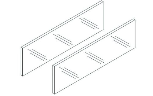 BLUM ZE7S388G becsúsztatható elem Legrabox Free 500mm
