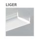 AL-takaró profil Liger tejszínű 1000mm