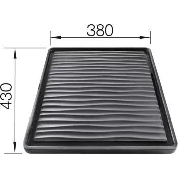   BLANCO 230734 Tartozék lecsepegtető lap hullámos mosogatóhoz munkalap alá