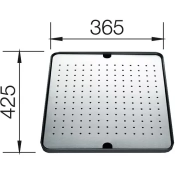   BLANCO 513485 Tartozék lecsepegtető tálca nemesacél betéttel
