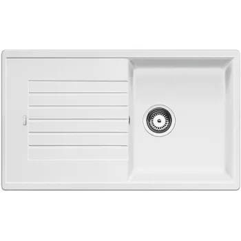   BLANCO 520515 Mosogató Zia 5 S fehér excenter nélkül Silgranit PuraDur