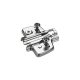 HETTICH 9071663 szerelő talp szétnyíló foglalatokkal és speciális csav. D=5.0 mm