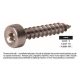 TK-csavar csúszó talphoz 4,2x24mm T20 nemesacél A4