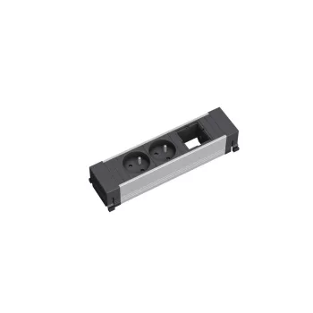 BACHMANN 916.002 dugaszoló aljzat egység 2x230V+1x0