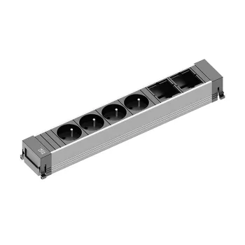   BACHMANN 916.1110 dugaszolóegység 4x 230V + 2x szabad modul