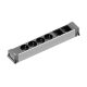 BACHMANN 916.1110 dugaszolóegység 4x 230V + 2x szabad modul