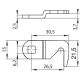 LEHMANN retesz (riegel) 2-027 (448270027)