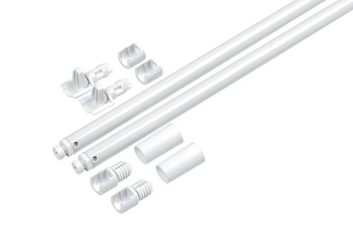 K-StrongBox magasító korlát 270 mm fehér középső