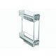 VIBO Essence oldalsó duplakosár 150mm szürke balos
