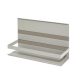 KES 008918.9843 Linero MosaiQ polc peremes szürke