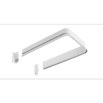   Perem, szifon kivágáshoz, fürdőszobai bútorokhoz vagy mosogató alá 1830A fehér