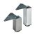 HETTICH 9206868 bútorláb Kaleo SQN 46x46x150 mm króm