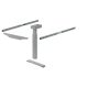 HETTICH 9209155 Change Top manuál pót lábazat 607,5-837,5 mm