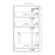 HETTICH 9209619 konténer rajz M1:1 (szett 2
