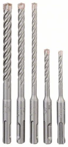 BOSCH 2608833910 5dílná sada vrtáků do kladiv SDS plus-5X, 5/6/6/8/10 mm