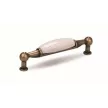 TULIP Fogantyú-Sara 96 antik réz/porcelán repedezett
