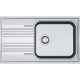 FRANKE Dřez SRX 611-86/7L LB 860 x 500mm nerez odkap vlevo
