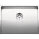 BLANCO 521579 Mosogató Claron 550-U selyem fényű nemesacél InFino rúd nélkül