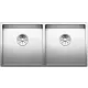 BLANCO 521617 Mosogató Claron 400/400-IF selyem fényű nemesa.InFino rúd nélkül