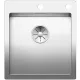 BLANCO 521632 Mosogató Claron 400-IF/A selyem fényű nemesacél InFino rúddal