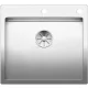BLANCO 521633 Mosogató Claron 500-IF/A selyem fényű nemesacél InFino rúddal