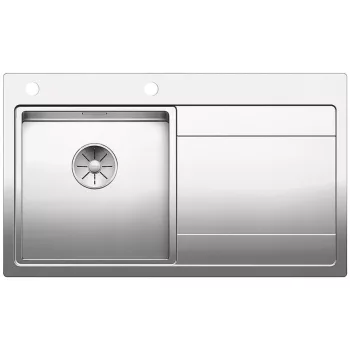   BLANCO 521657 Mosogató Divon II 45S-IF selyem fényű nemesacél InFino