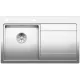 BLANCO 521657 Mosogató Divon II 45S-IF selyem fényű nemesacél InFino