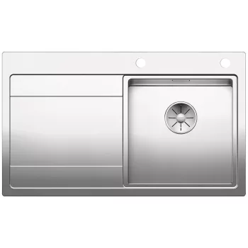   BLANCO 521658 Mosogató Divon II 45S-IF selyem fényű nemesacél InFino