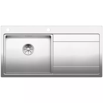   BLANCO 521659 Mosogató Divon II 5S-IF rozsdamentes acélból készült, selyemfényű