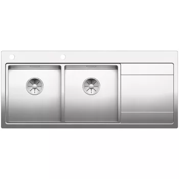   BLANCO 521664 Mosogató Divon II 8S-IF selyem fényű nemesacél InFino excen.nélk.