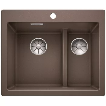   BLANCO 521698 Mosogató Pelon 6 Split kávé InFino excen.nélk.Silgranit PuraDur