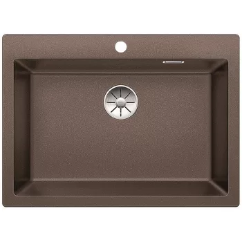   BLANCO 523052 Mosogató Pleon 8 kávészín InFino excenter nélkül silgránit PuraDur