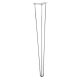 StrongLegs asztal láb TS003, 710mm, króm