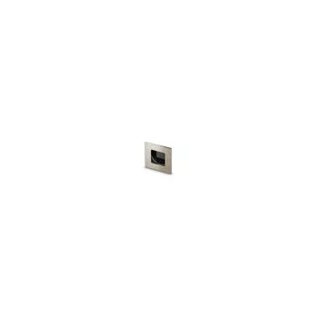   HETTICH 9207531 fogantyú Apolda  65x65 mm fényes fekete/nemesacél