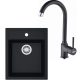 FRANKE Szett T52Č SID 610-40 fekete + FP 9000.071 onyx