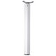 Asztalláb 1100/80x80 mm elox alu új