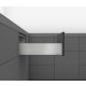 K-BLUM Legrabox K 550 mm/40 kg, Tip-on, fehér SW-M, csavar