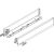 K-BLUM Legrabox M 600 mm/70 kg, Blumotion/TOB, acél, expando