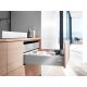 K-BLUM Antaro K 600 mm/30 kg, Blumotion/TOB, szürke R9006, inserta