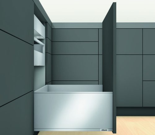 K-BLUM Legrabox F 600 mm/70 kg, Blumotion/TOB, acél, expando