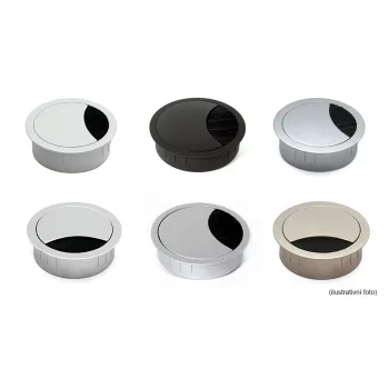   BACHMANN 930.301 LOOP ROUND kábelkivezető 80 mm, rozsdamentes acél megjelen