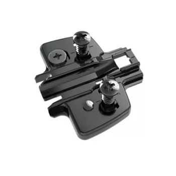   HETTICH 9091804 podložka Sensys excentr, eurošroub, D=1,5mm, obsidián