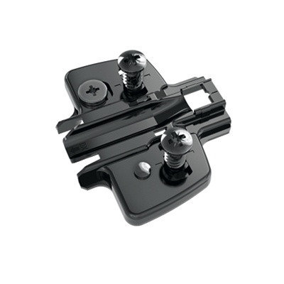 HETTICH 9091805 montážní podložka Sensys excentr eurošroub D=3 obsidián