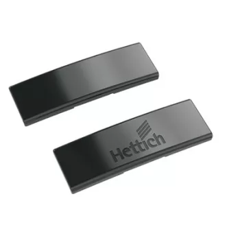 HETTICH 9091821 takarósapka pántkarra logóval obszidián