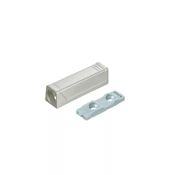 BLUM 956.1201 Tip-on egyenes adapter,50mm,nikkel