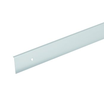   Végzáró profil munkalaphoz 38 "0" radius nemesacél imitáció jobbos