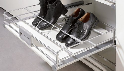 HETTICH 9132958 fióksín Amari 900-1000 mm-es tartókra ezüst