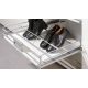 HETTICH 9132958 fióksín Amari 900-1000 mm-es tartókra ezüst