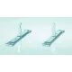 KES 232218 Dispensa front rögzítő 450mm, szürke